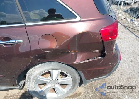 2010 Acura Mdx Technology Package из США, поврежденный, VIN 2HNYD2H62AH522194